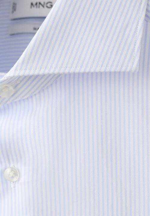 MANGO - Shirt Cadaques - Sky-Blue
