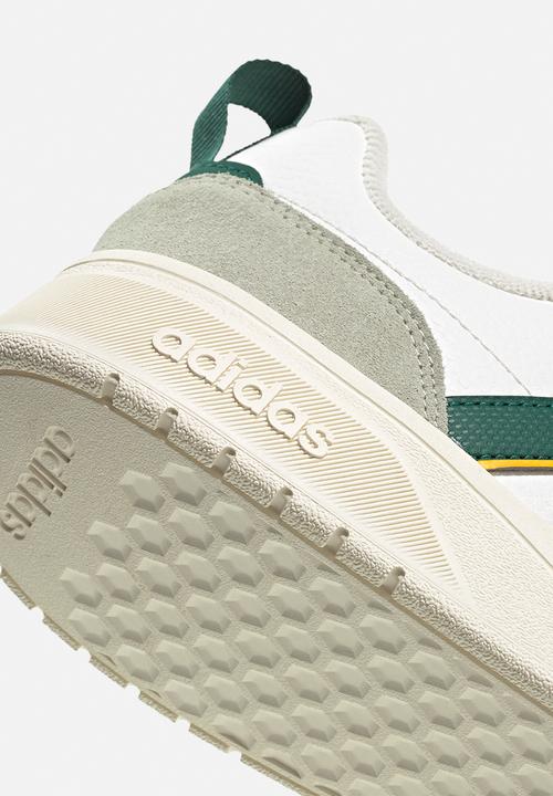 adidas Originals - Courtwave - core white/collegiate green/crew yellow