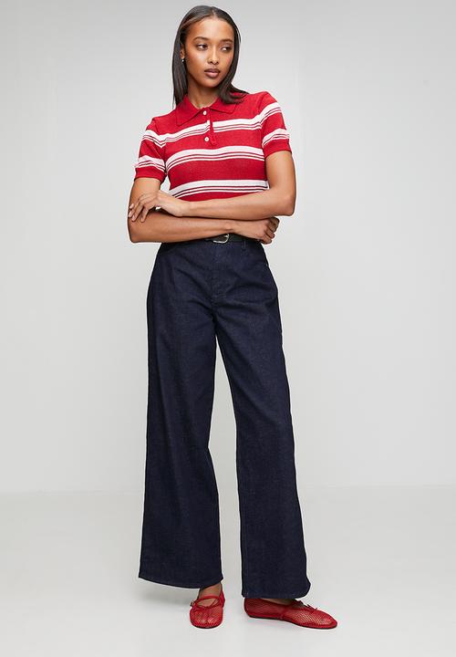 Levi’s® - Ribcage Wide Leg - Patchy