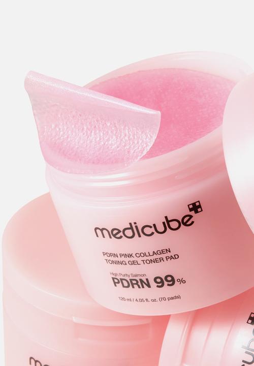 Medicube - PDRN Pink Collagen Toning Gel Toner Pad - 120ml (70 pcs)