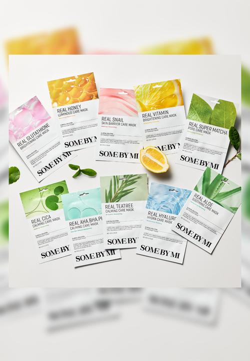 Some By Mi - Real AHA-BHA-PHA Calming Care Mask - 20g