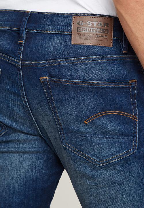 G-STAR - 3301 Slim Joane stretch - medium aged