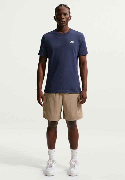 Nike - Nsw club short sleeve tee - midnight navy/white