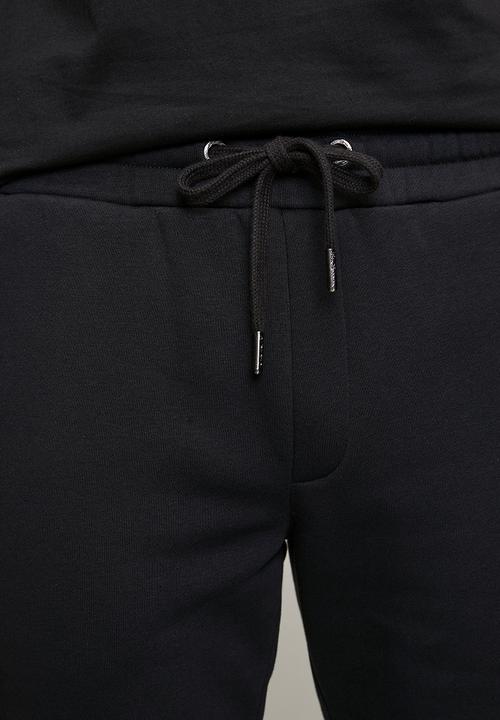 Ben Sherman - Target Fleece Jog Shorts - Black
