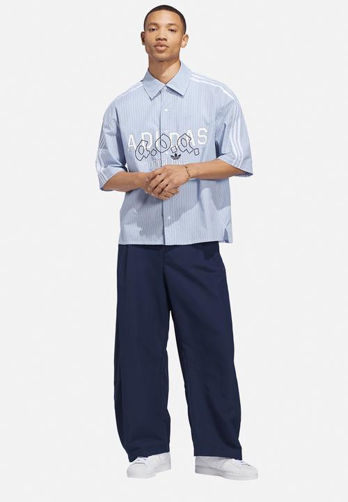 adidas Originals - Originals Woven Barrel Pant - Navy Blue