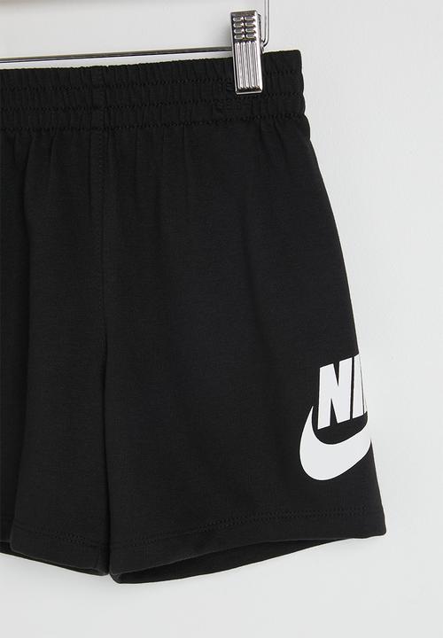 Nike - Nkn Club Tee & Short Set - Black/White