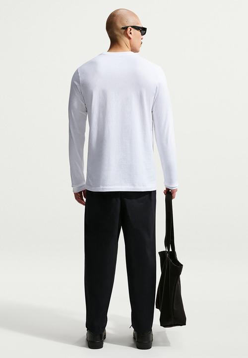 Nike - Nsw clb tee long sleeve - white 