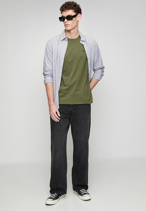 Calvin Klein - Ss Classic Monogram Tee - Fatigue