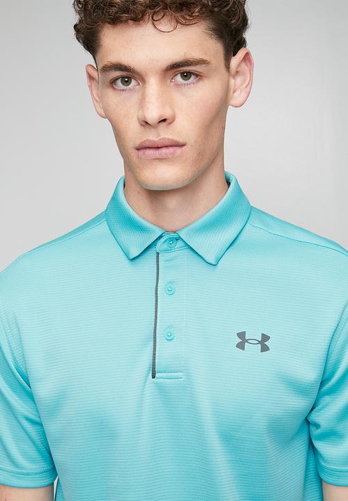 Under Armour - UA Tech Polo - Blue Haze /  / Pitch Gray