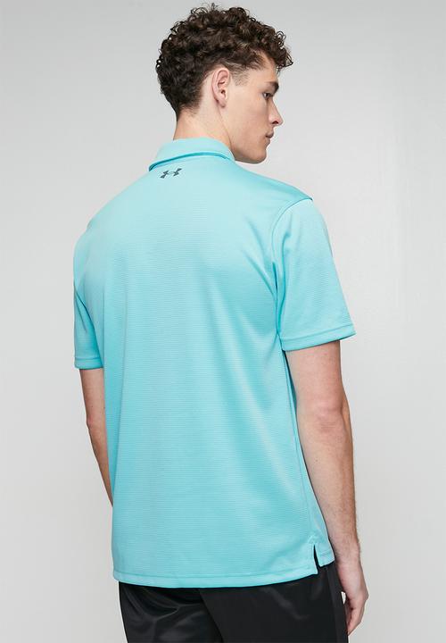 Under Armour - UA Tech Polo - Blue Haze /  / Pitch Gray
