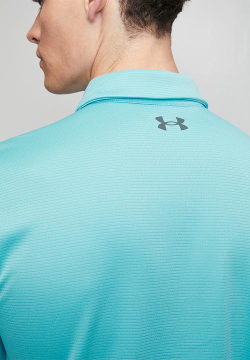 Under Armour - UA Tech Polo - Blue Haze /  / Pitch Gray
