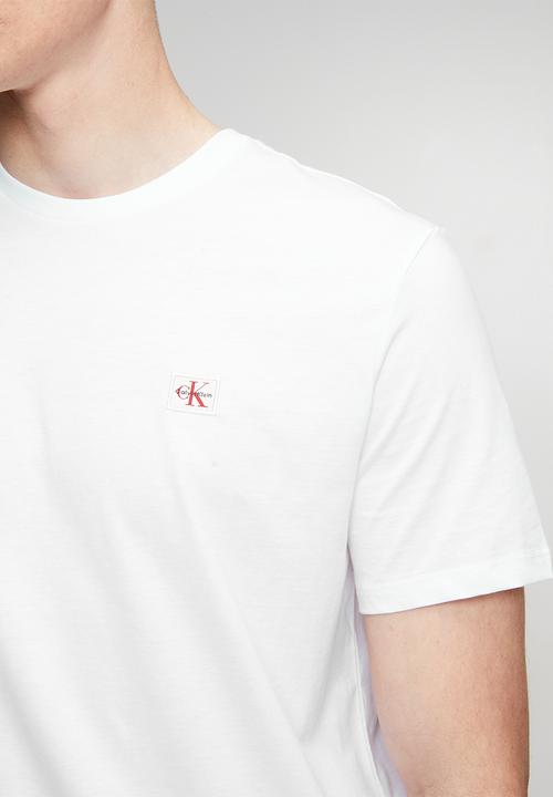 Calvin Klein - Ss Badge Tee 2 Pack - Maritime Navy/Bright White