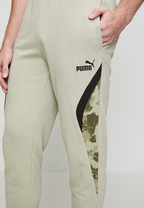 PUMA - CAMO Sweatpants TR cl - Pebble Gray