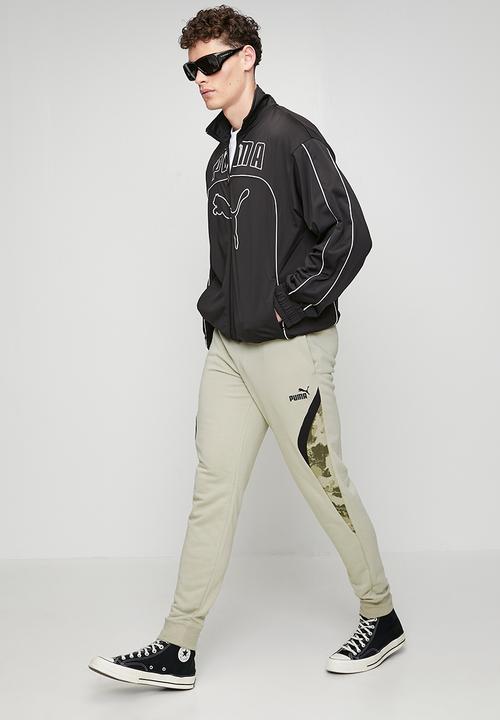 PUMA - CAMO Sweatpants TR cl - Pebble Gray