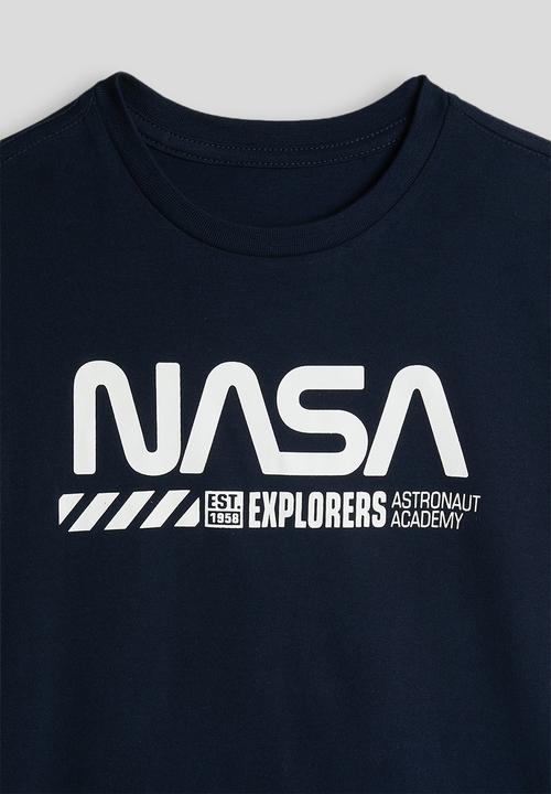 Pop Candy - Nasa T-shirt - navy