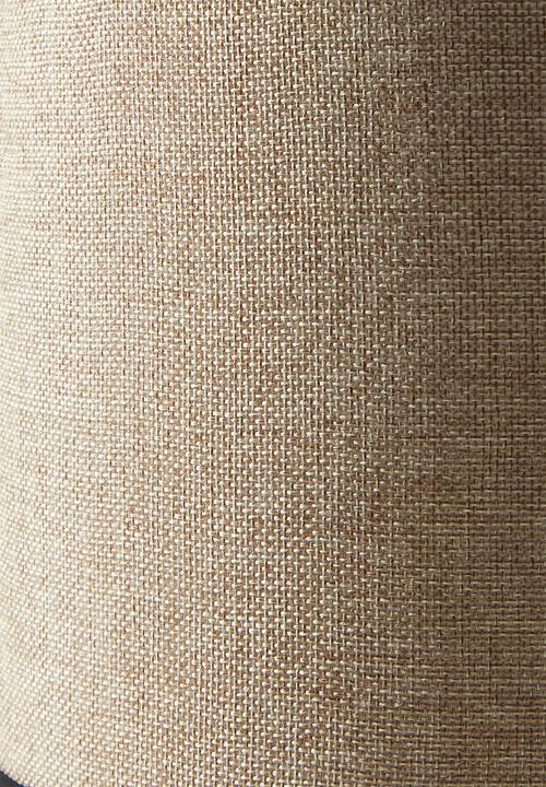 Sixth Floor - Ansona table lamp with shade - black & neutral