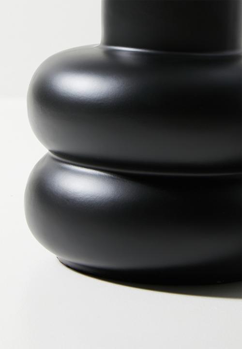 Sixth Floor - Ansona table lamp with shade - black & neutral
