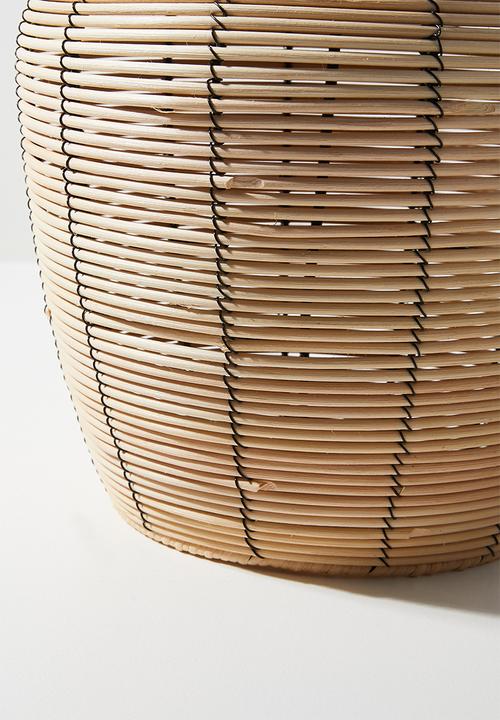 Sixth Floor - Chile cane lamp - white & neutral