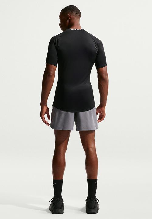 Nike - Nike Pro Dri-FIT Tight short-sleeve fitness top - black