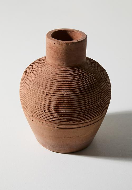 Sixth Floor - Slink Terracotta Vessle Natural