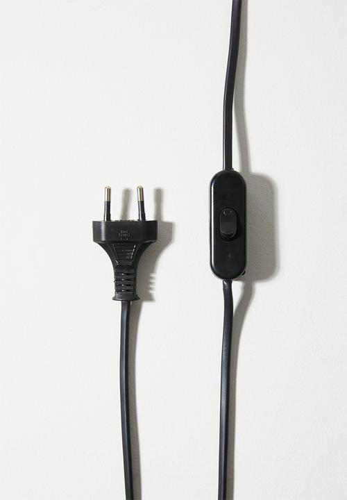 Sixth Floor - Senegal lamp medium - black