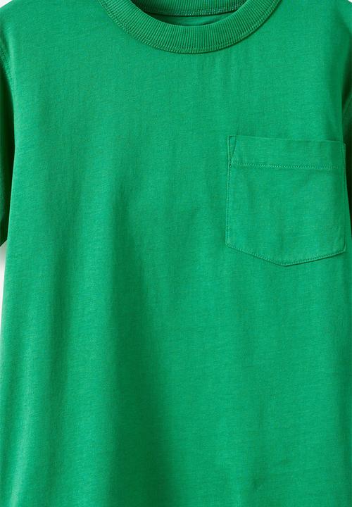 Cotton On - The Essential Short Sleeve Tee -  Deep Mint Wash