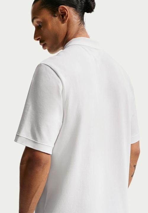 Nike - Nike Men's Club Pique Polo - White/Black