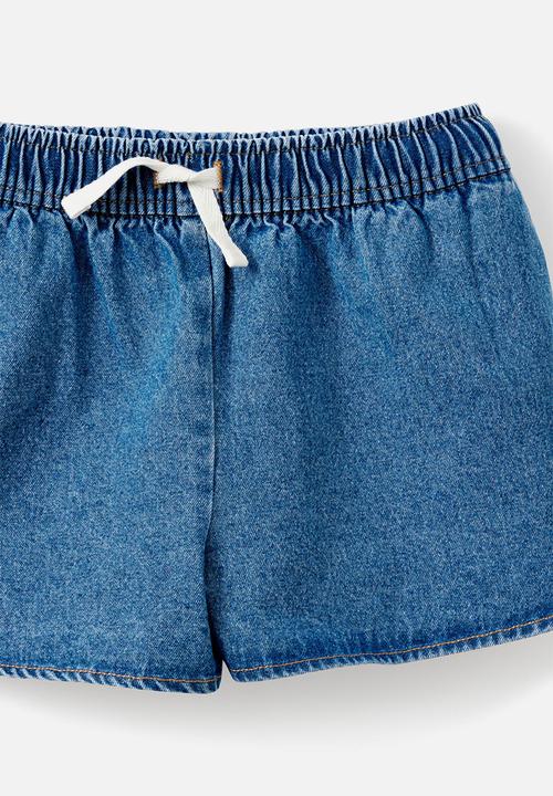 Cotton On - Gigi Woven Short - Light Wash