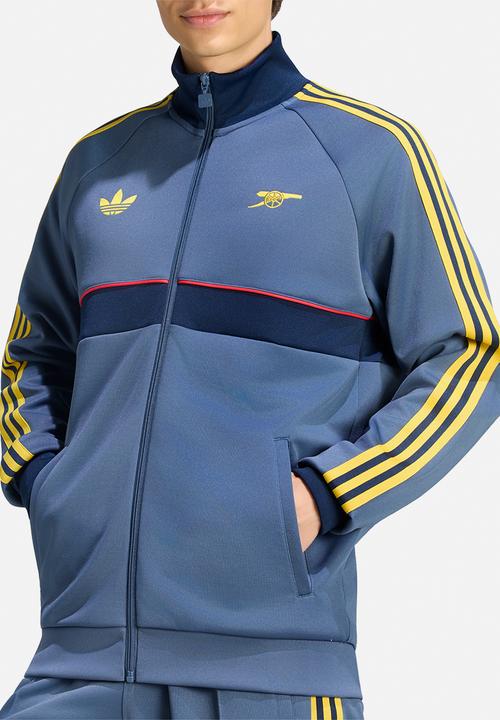 adidas Originals - Arsenal FC OG Track Top- Preloved ink Blue/ Yellow
