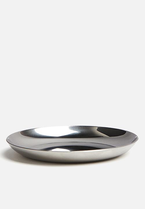 H&M - Metal mini dish - silver-coloured