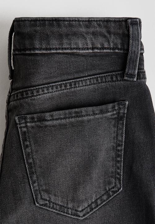 H&M - Wide leg jeans - black