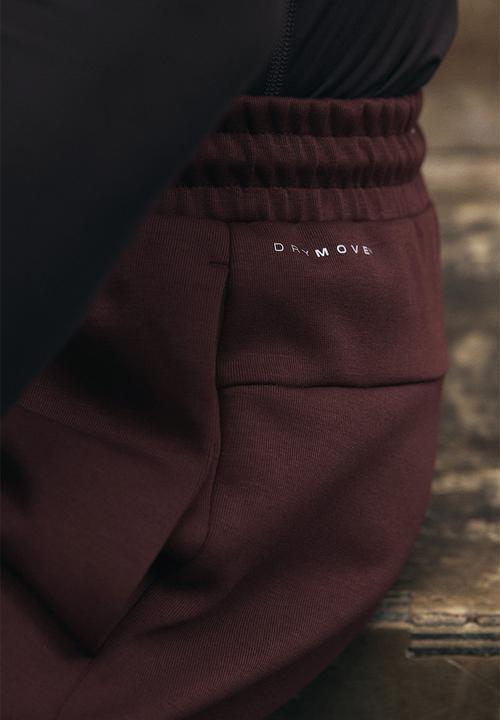 H&M - Regular fit sports joggers - burgundy