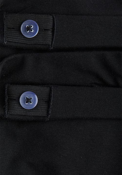 H&M - 2-pack flared jersey leggings - black