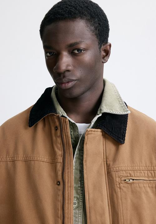 H&M - Workwear jacket - dark beige