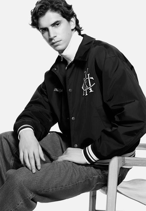 H&M - Baseball jacket - navy blue/nyc