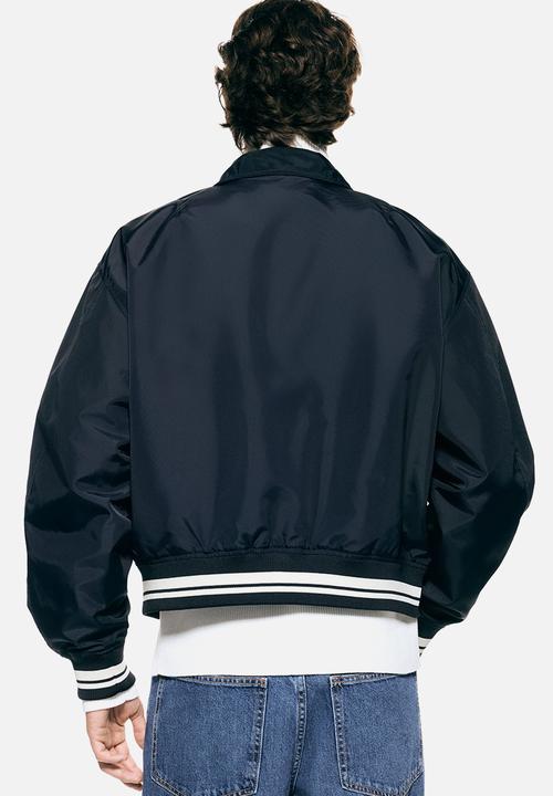 H&M - Baseball jacket - navy blue/nyc