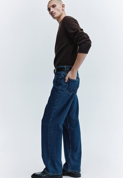 H&M - Relaxed jeans - dark denim blue