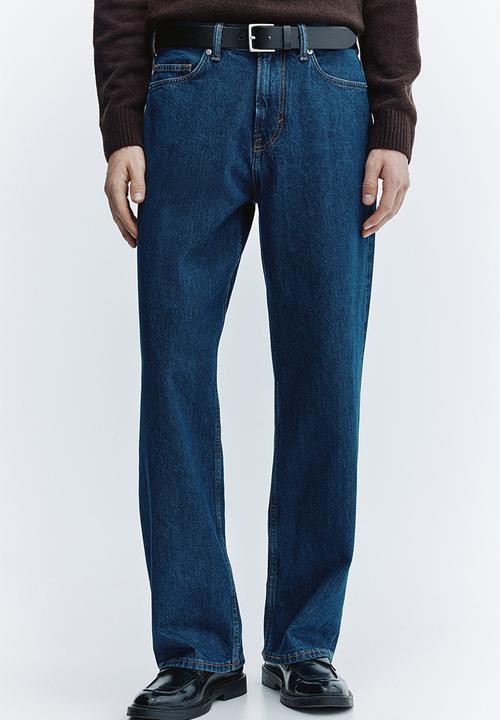 H&M - Relaxed jeans - dark denim blue
