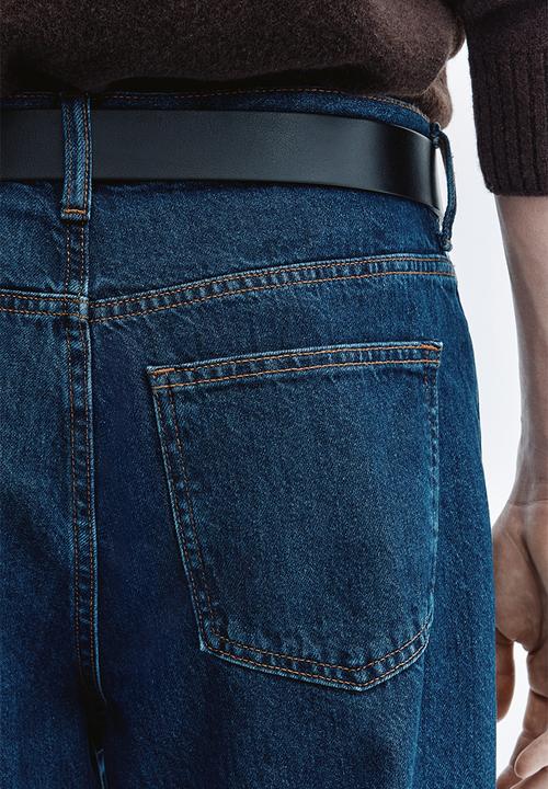 H&M - Relaxed jeans - dark denim blue