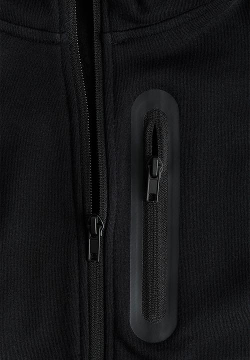 H&M - Zip-through hoodie - black