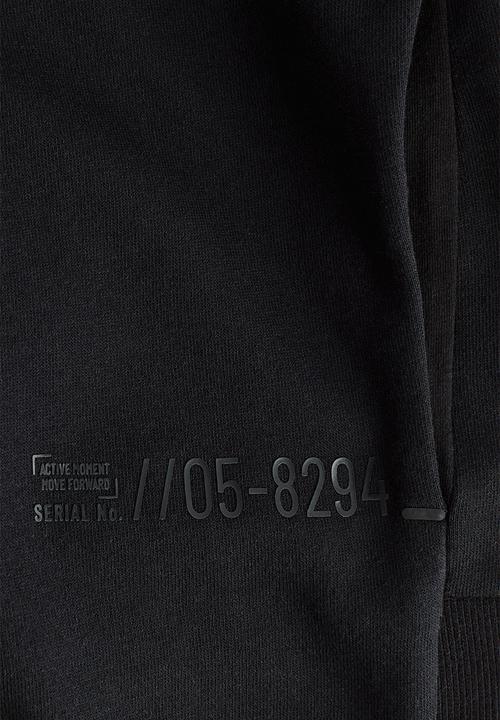 H&M - Zip-through hoodie - black
