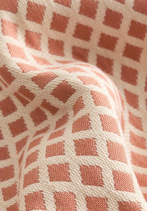 H&M - Outdoor cushion cover - orange/patterned