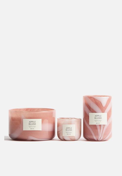 H&M - Scented candle in glass holder - apple blush