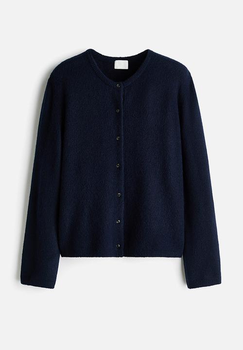 H&M - Loose-fit cardigan - navy blue