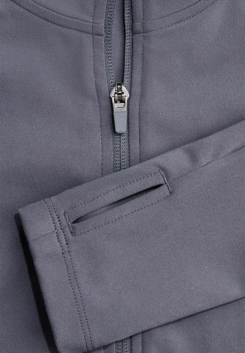 H&M - Zip-through sports jacket with softmove? - dark grey