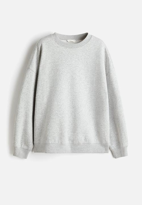 H&M - Oversized sweatshirt - light grey marl