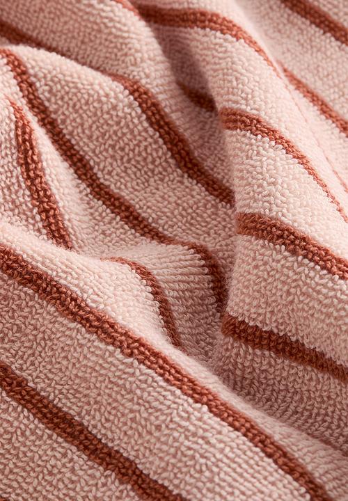 H&M - Cotton terry dressing gown - powder pink