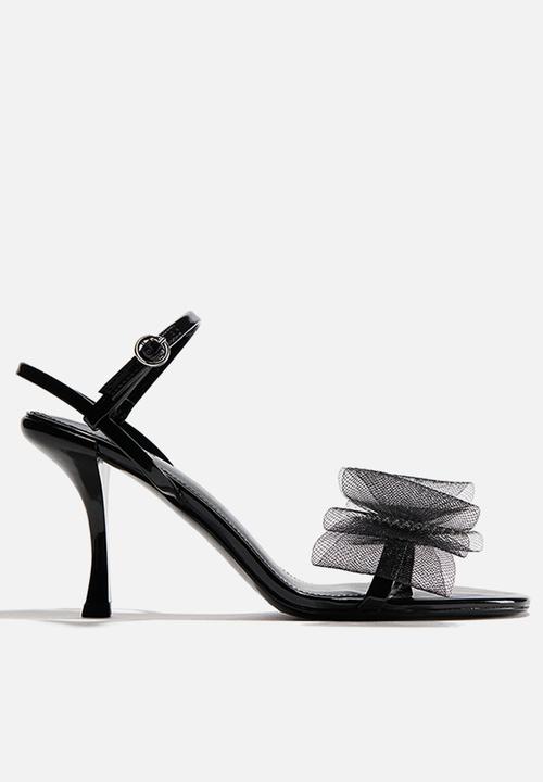 H&M - Heeled strappy sandals - black