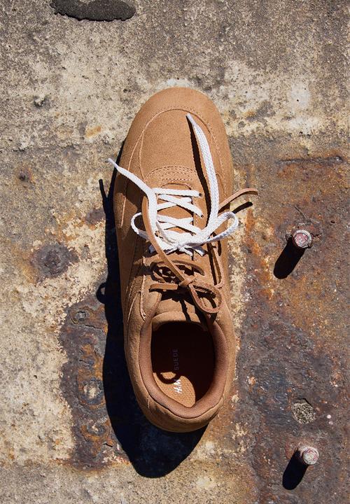 H&M - Suede trainers - light brown