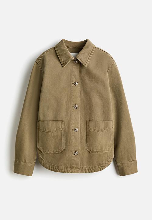 H&M - Shacket - khaki green